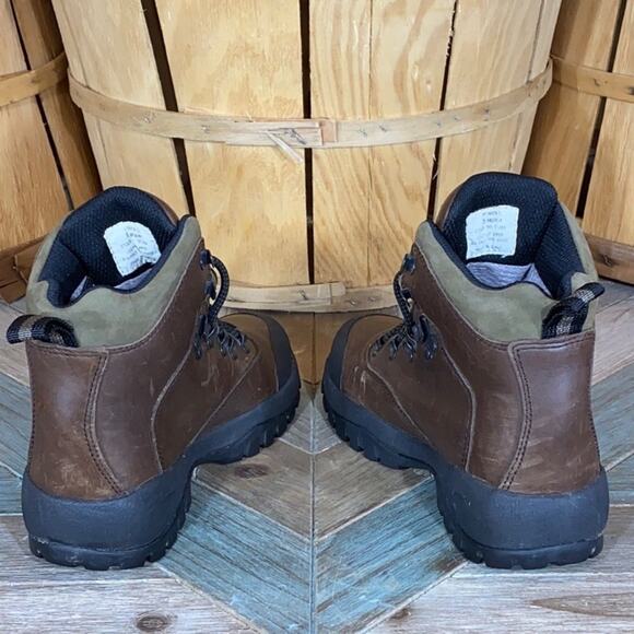 L.L. Bean Cresta Brown Leather Goretex Waterproof Trail Hiking Boot Women Size 5 - Picture 8 of 12